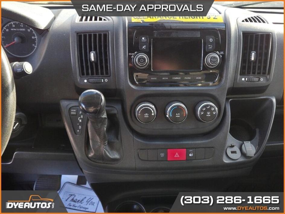 used 2019 Ram ProMaster 3500 car, priced at $21,999