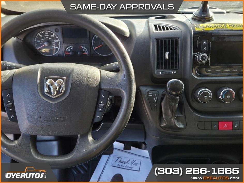 used 2019 Ram ProMaster 3500 car, priced at $21,999