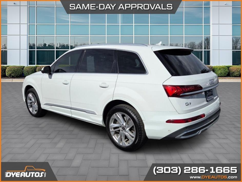 used 2021 Audi Q7 car, priced at $25,999