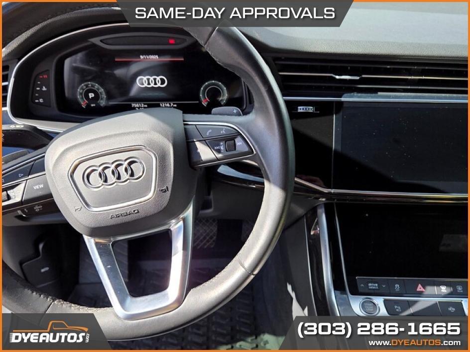 used 2021 Audi Q7 car, priced at $25,999