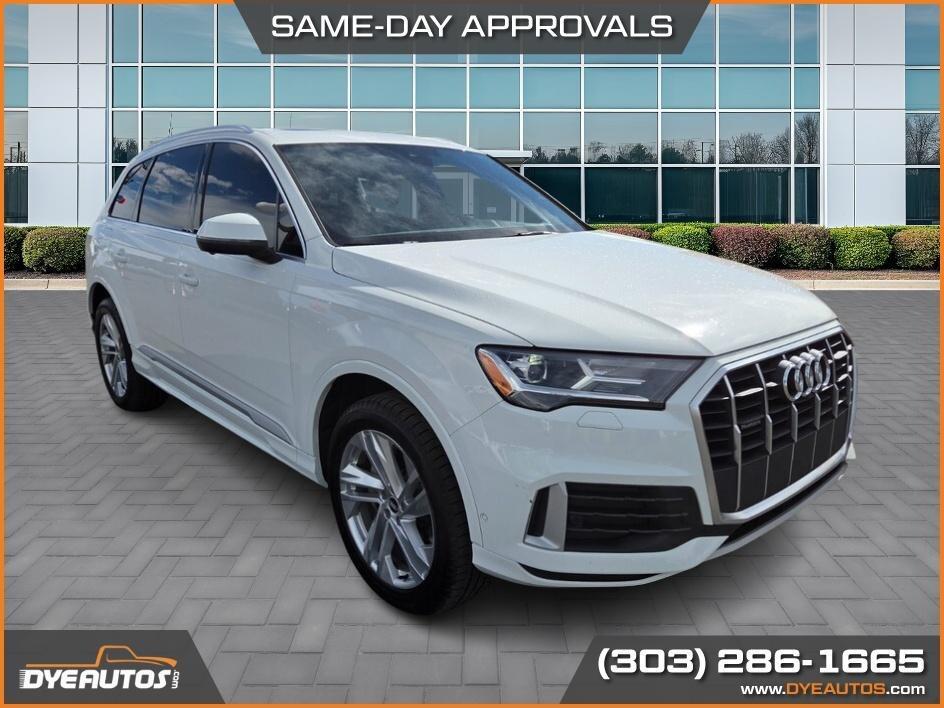 used 2021 Audi Q7 car, priced at $25,999