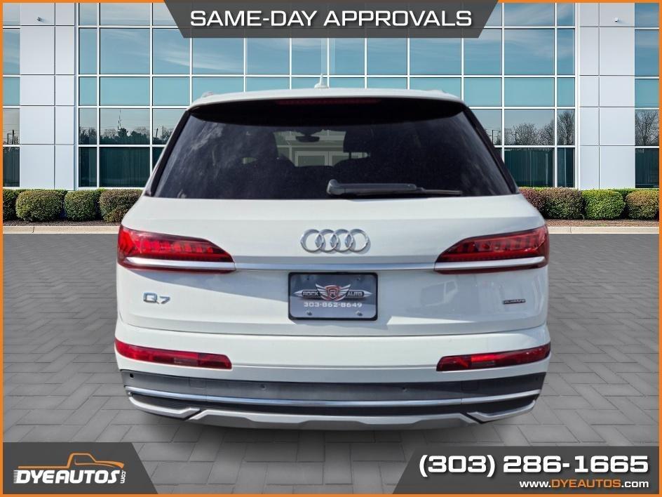 used 2021 Audi Q7 car, priced at $25,999