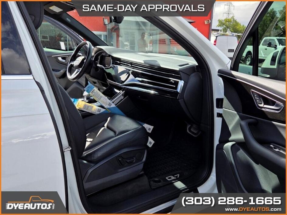 used 2021 Audi Q7 car, priced at $25,999