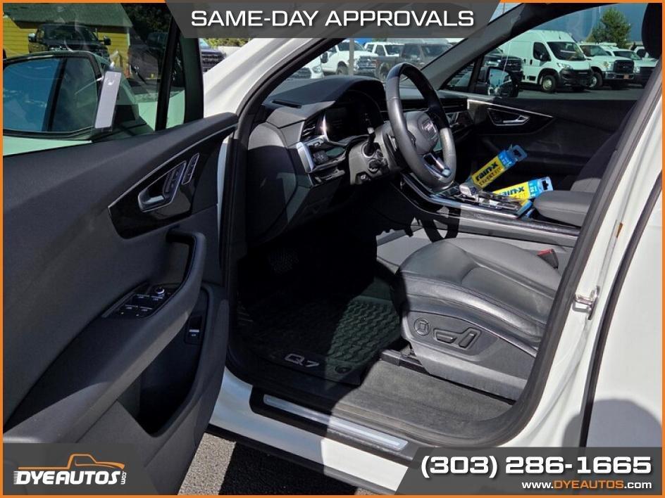 used 2021 Audi Q7 car, priced at $25,999
