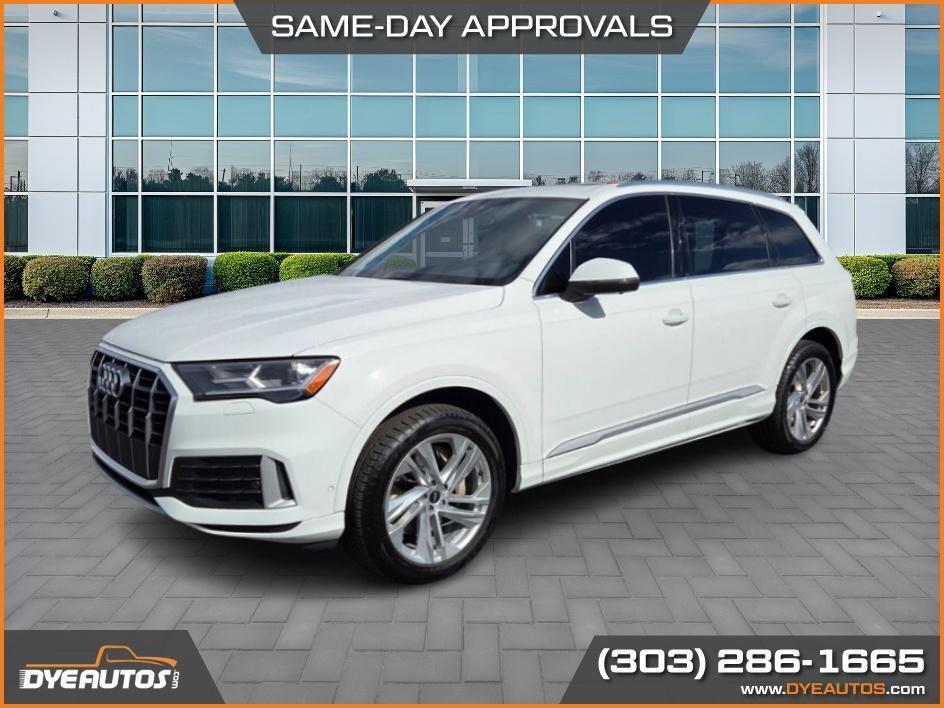 used 2021 Audi Q7 car, priced at $25,999