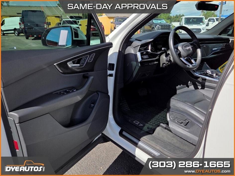 used 2021 Audi Q7 car, priced at $25,999