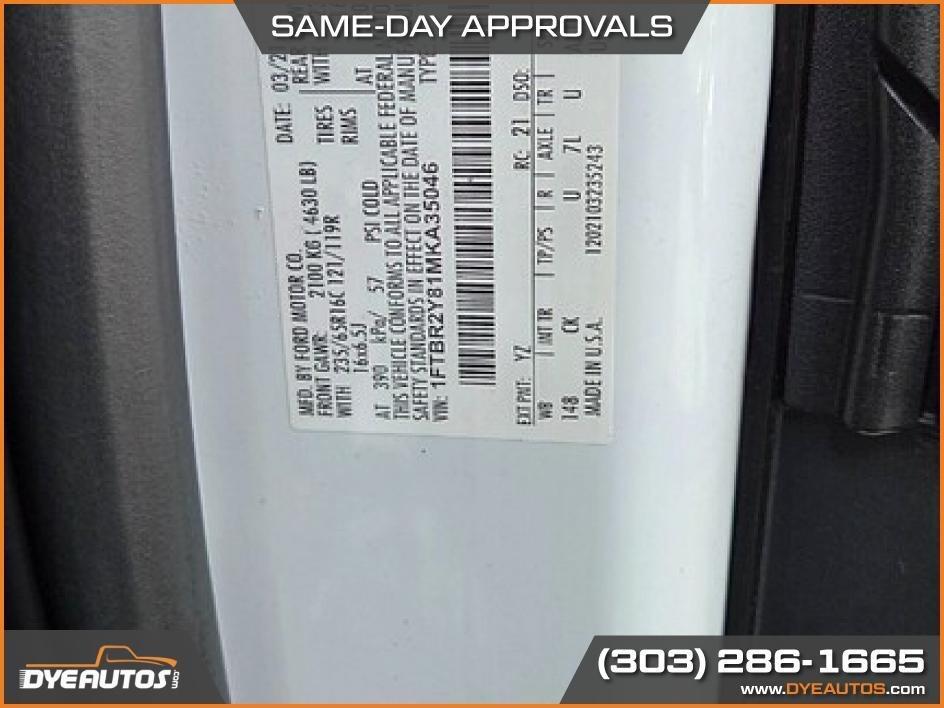 used 2021 Ford Transit-250 car, priced at $31,999