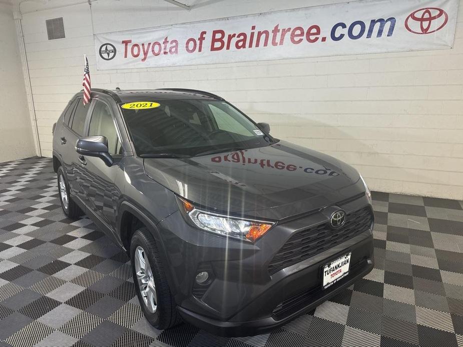 used 2021 Toyota RAV4 car, priced at $30,485