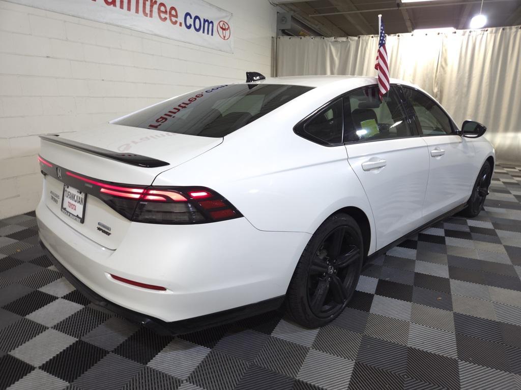 used 2023 Honda Accord Hybrid car, priced at $25,695