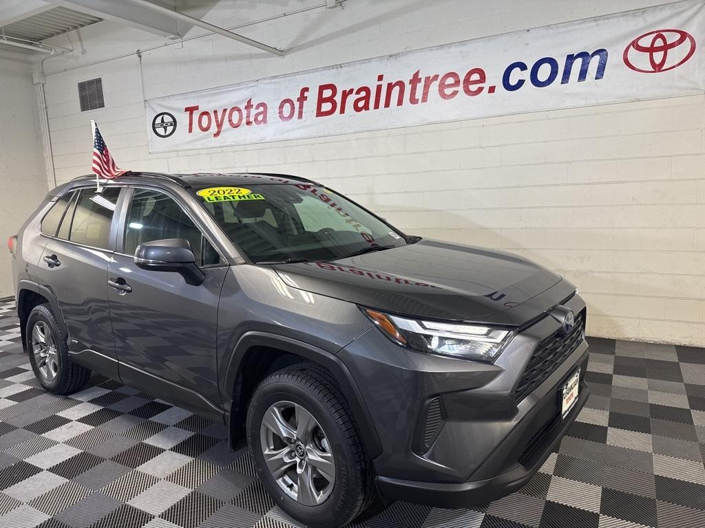 used 2022 Toyota RAV4 Hybrid car, priced at $27,990