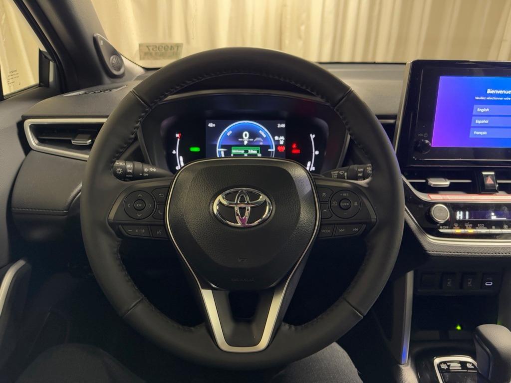 new 2025 Toyota Corolla Cross Hybrid car, priced at $36,728