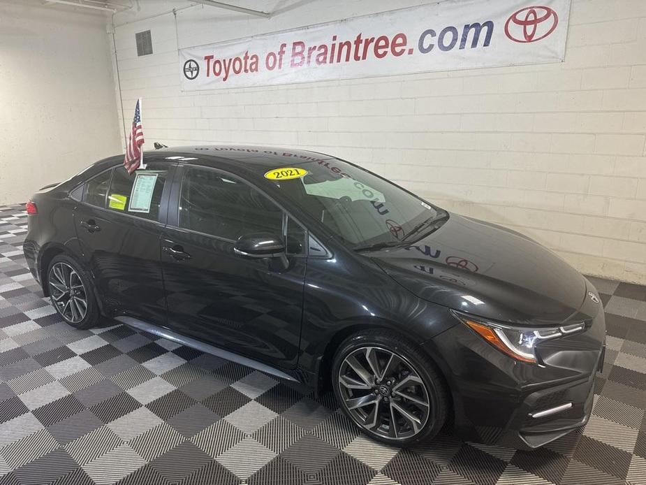 used 2021 Toyota Corolla car, priced at $22,590