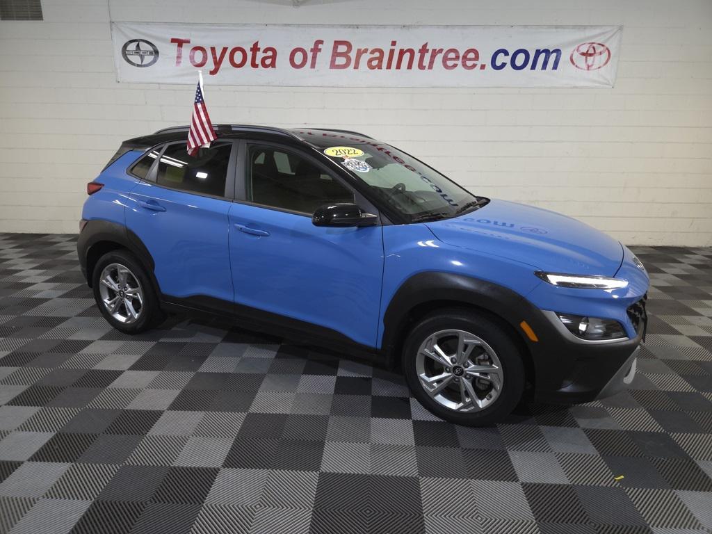 used 2022 Hyundai Kona car, priced at $21,875