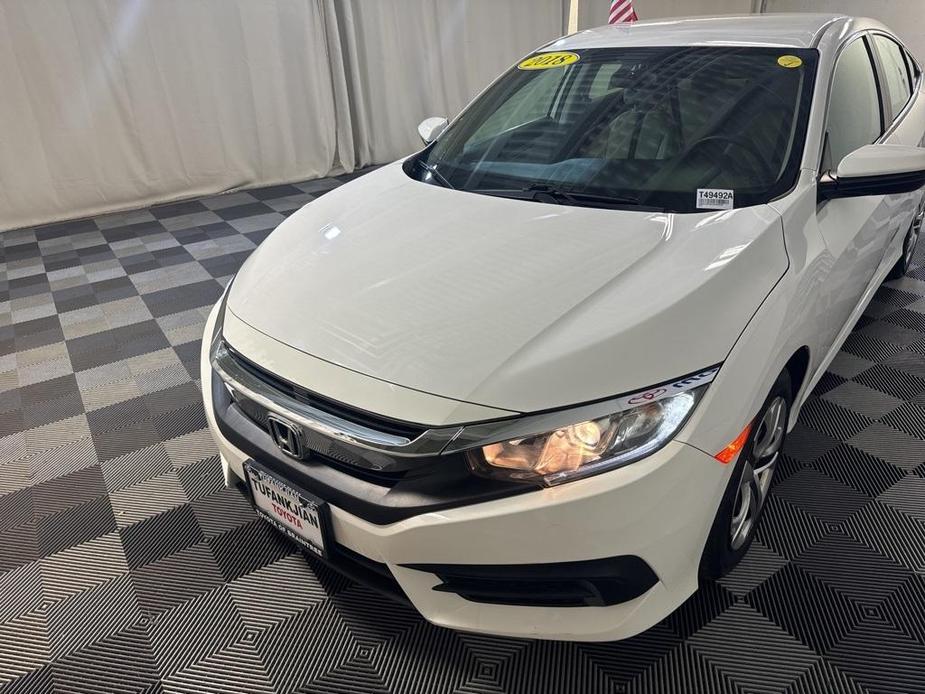 used 2018 Honda Civic car, priced at $18,990