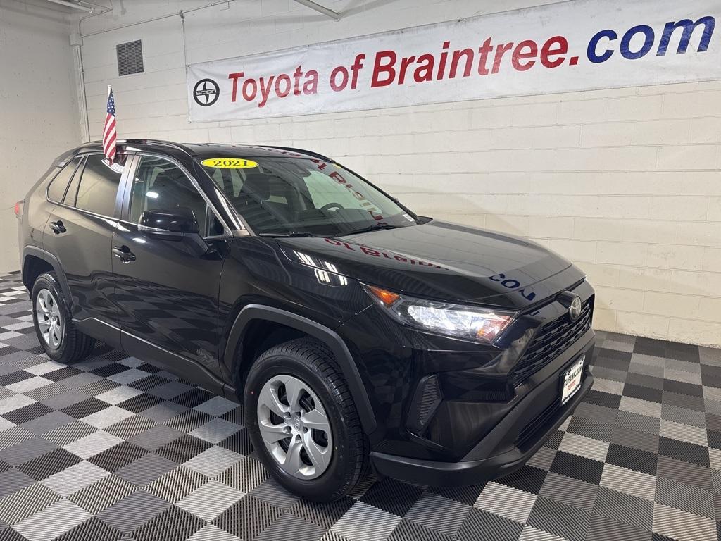 used 2021 Toyota RAV4 car, priced at $27,385