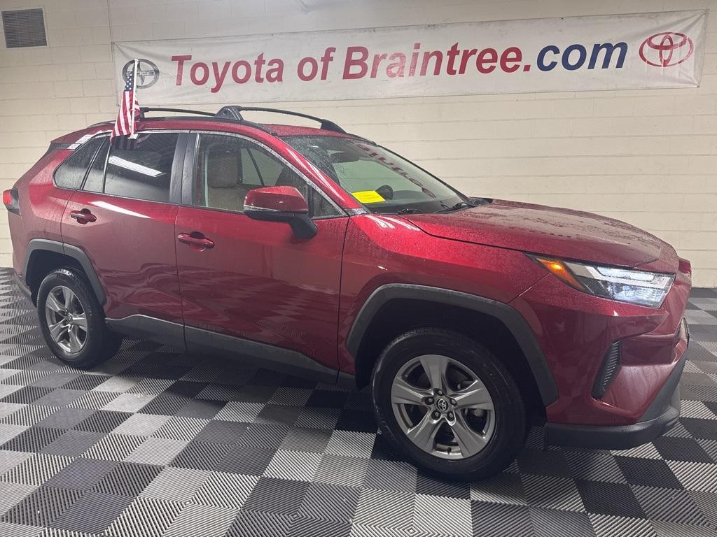 used 2022 Toyota RAV4 car, priced at $29,680