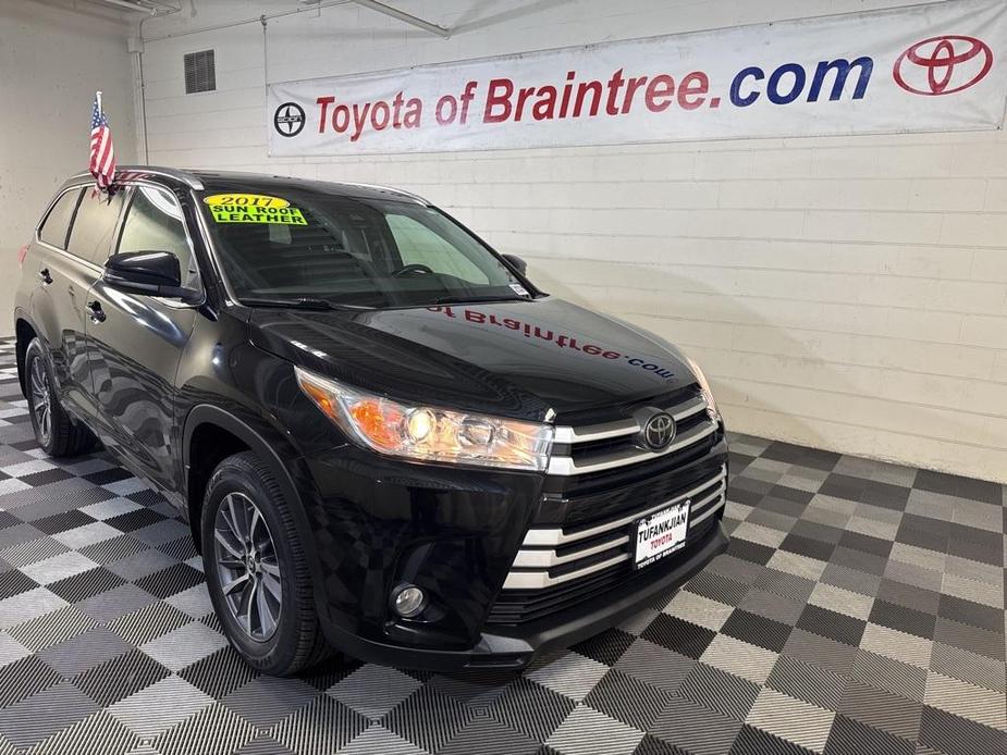 used 2017 Toyota Highlander car, priced at $25,000