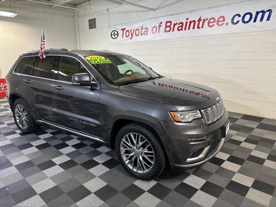 used 2018 Jeep Grand Cherokee car, priced at $27,590