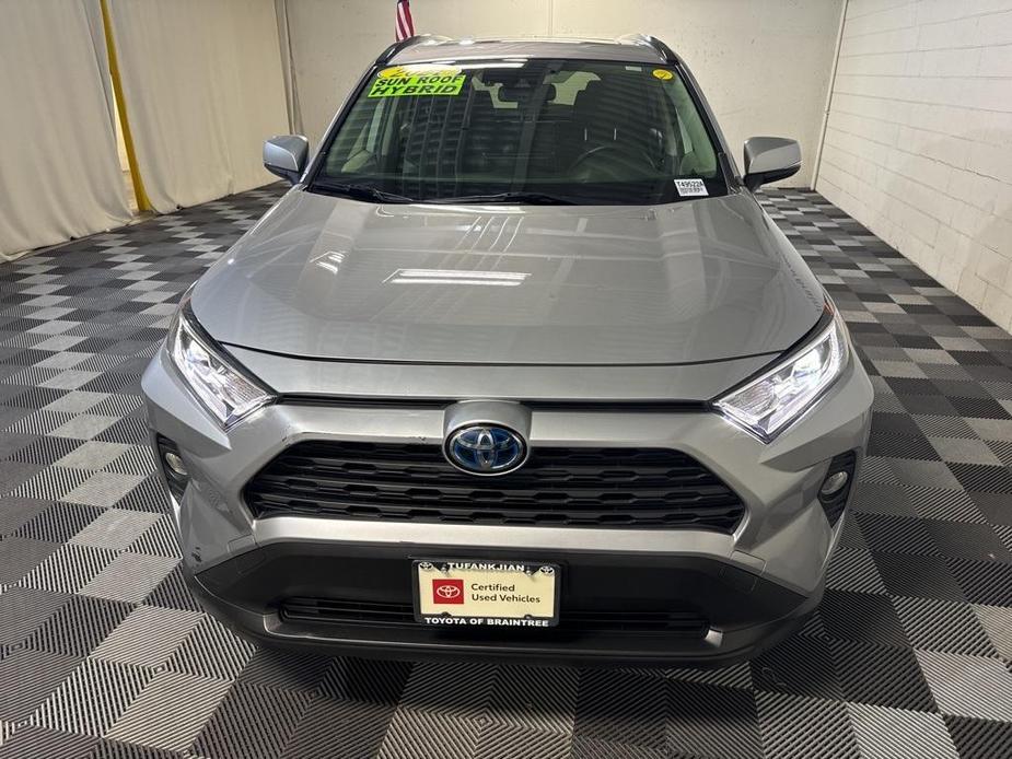 used 2021 Toyota RAV4 Hybrid car, priced at $31,980