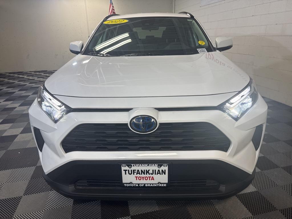 used 2022 Toyota RAV4 Hybrid car, priced at $34,190