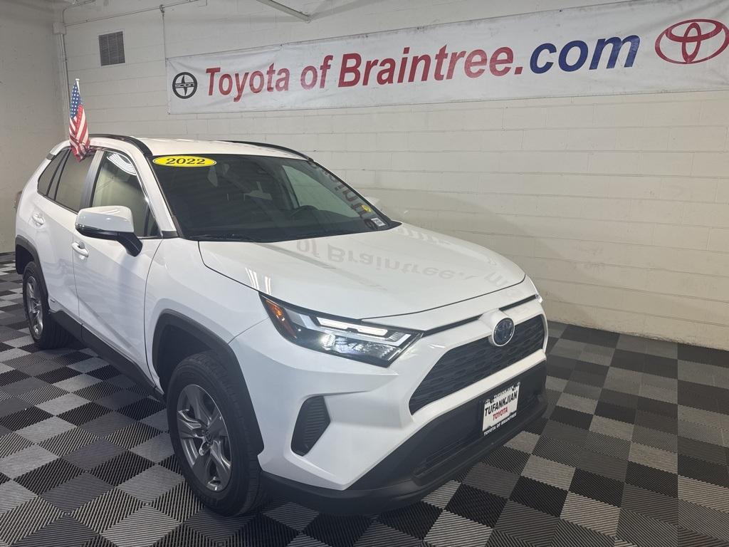 used 2022 Toyota RAV4 Hybrid car, priced at $34,190