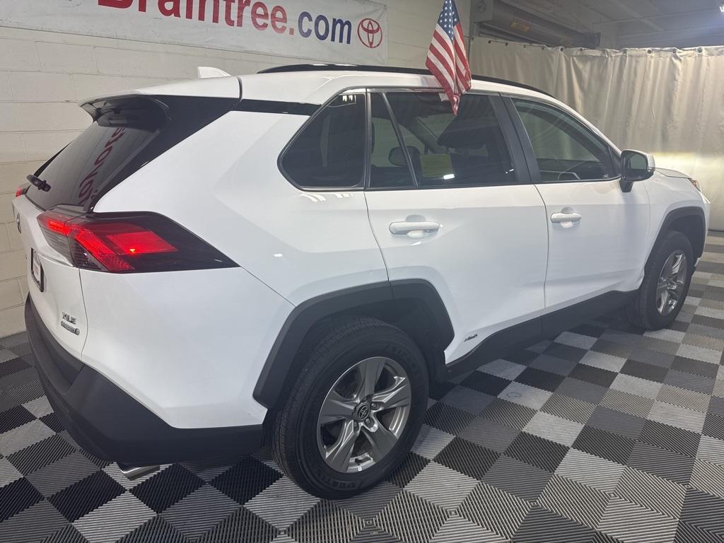 used 2022 Toyota RAV4 Hybrid car, priced at $34,190