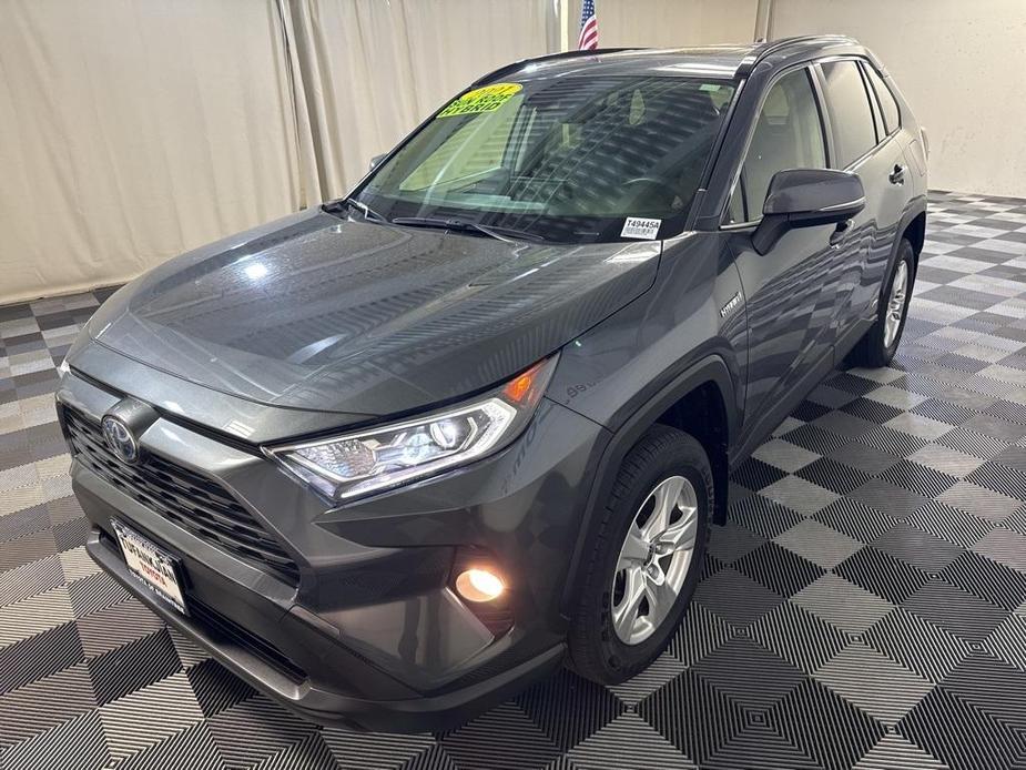 used 2021 Toyota RAV4 Hybrid car, priced at $35,475