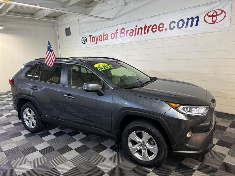 used 2021 Toyota RAV4 Hybrid car, priced at $35,475