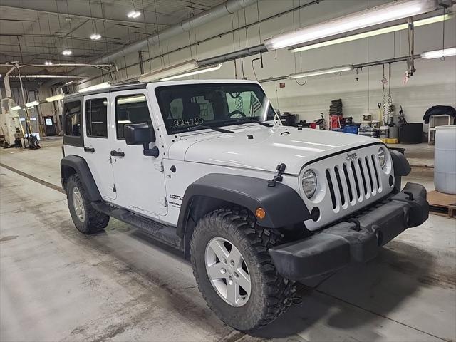 used 2017 Jeep Wrangler Unlimited car, priced at $17,999