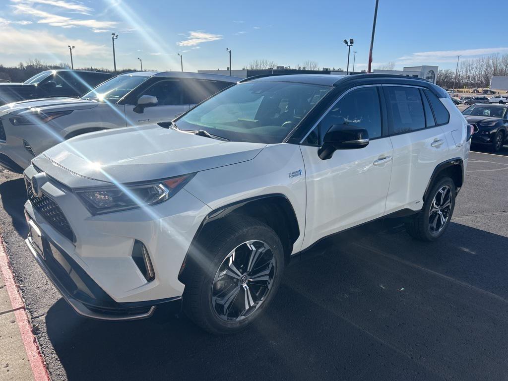 used 2021 Toyota RAV4 Prime car, priced at $31,680