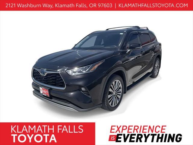used 2021 Toyota Highlander Hybrid car, priced at $40,596