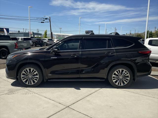 used 2021 Toyota Highlander Hybrid car, priced at $40,468