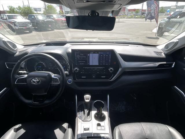 used 2021 Toyota Highlander Hybrid car, priced at $40,468