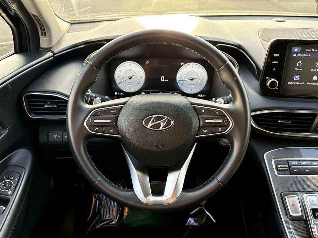 used 2022 Hyundai Santa Fe car, priced at $24,500