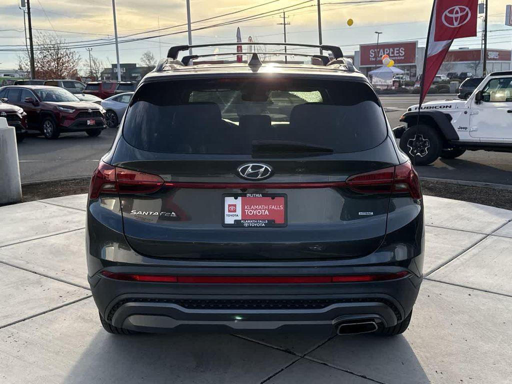 used 2022 Hyundai Santa Fe car, priced at $24,500