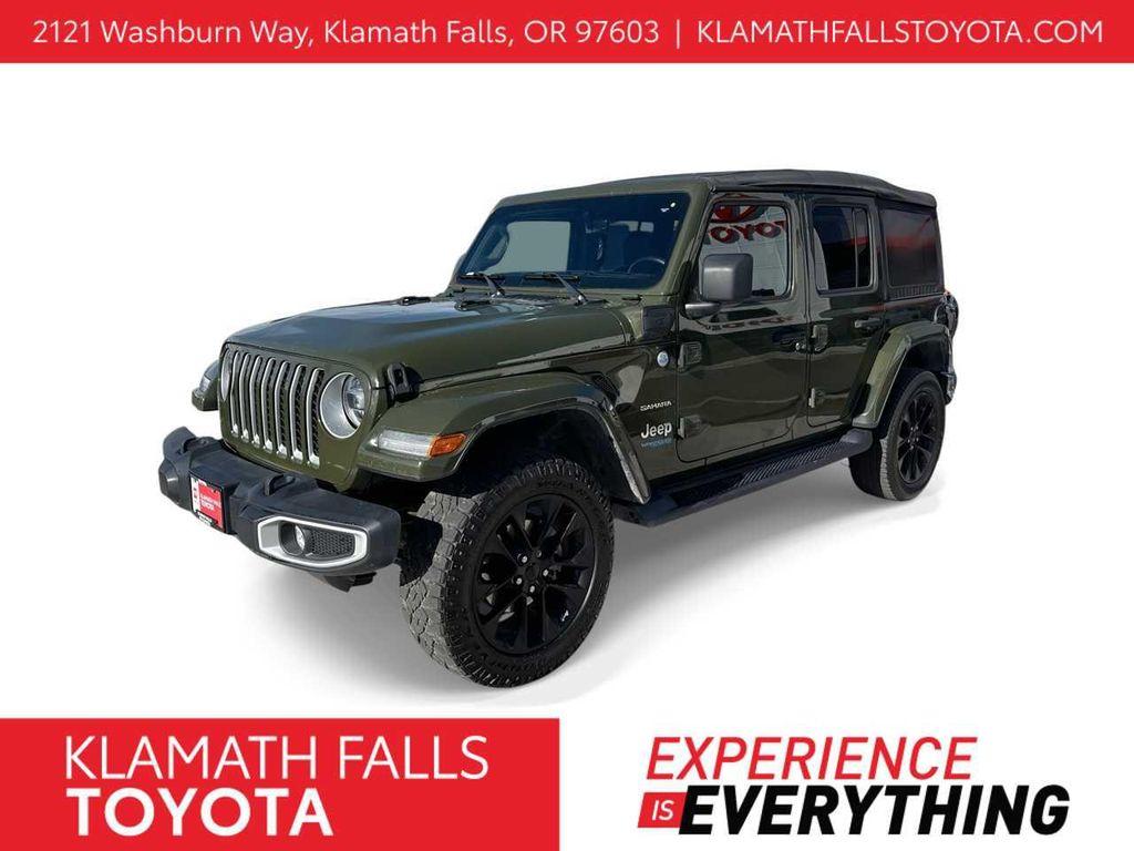 used 2021 Jeep Wrangler Unlimited 4xe car, priced at $29,859