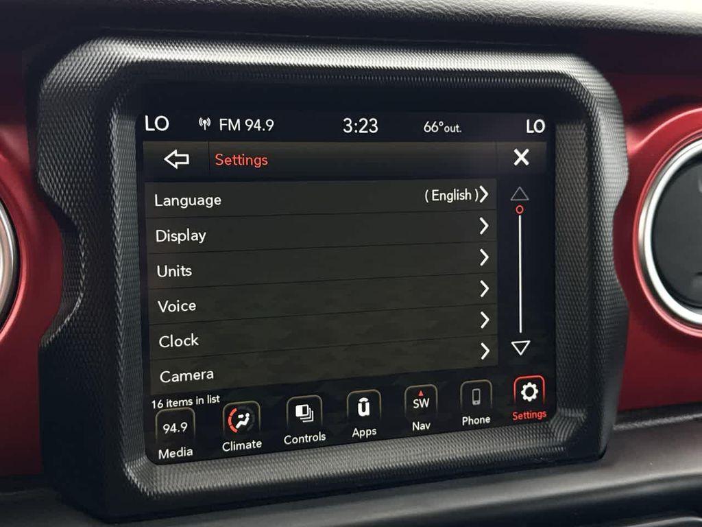 used 2023 Jeep Wrangler car, priced at $39,326
