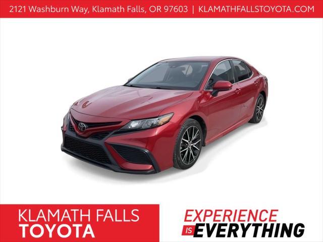 used 2021 Toyota Camry car, priced at $22,692