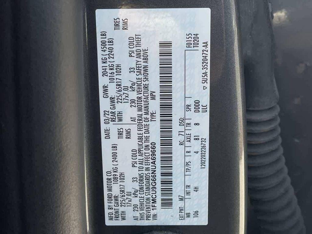 used 2022 Ford Escape car, priced at $20,673