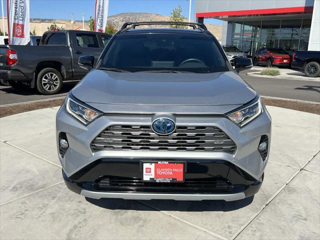 used 2021 Toyota RAV4 Hybrid car, priced at $34,499