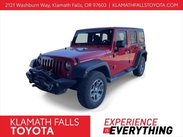 used 2015 Jeep Wrangler Unlimited car, priced at $17,449