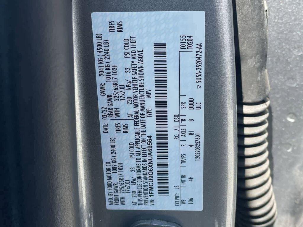 used 2022 Ford Escape car, priced at $17,960