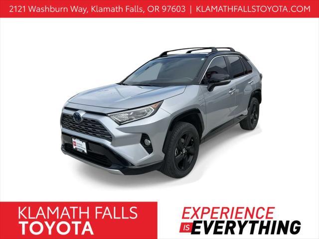 used 2019 Toyota RAV4 Hybrid car, priced at $29,199