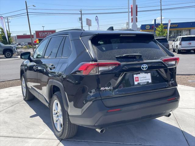 used 2021 Toyota RAV4 Hybrid car, priced at $27,881