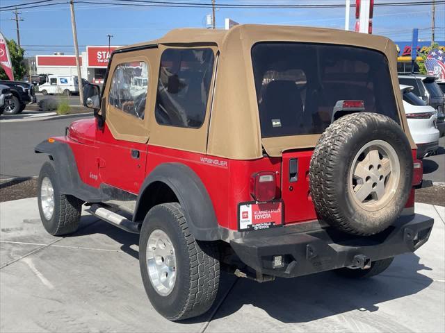used 1995 Jeep Wrangler car, priced at $9,627