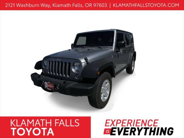used 2017 Jeep Wrangler Unlimited car, priced at $20,573
