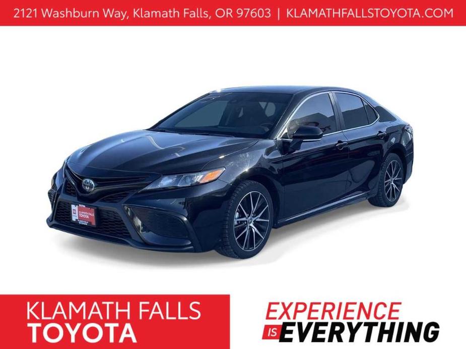 used 2022 Toyota Camry Hybrid car, priced at $29,011