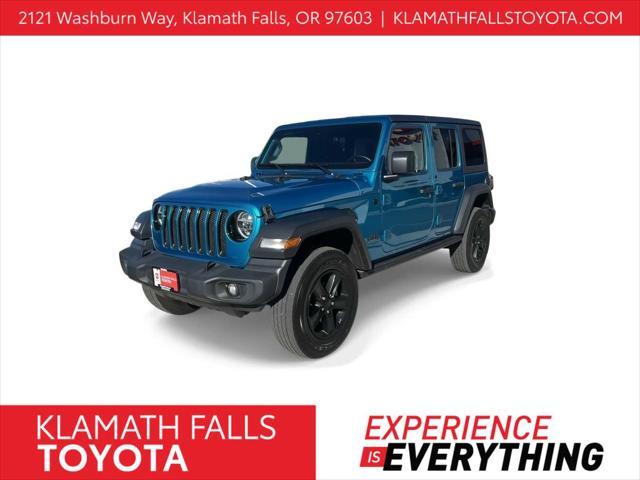 used 2020 Jeep Wrangler Unlimited car, priced at $34,802