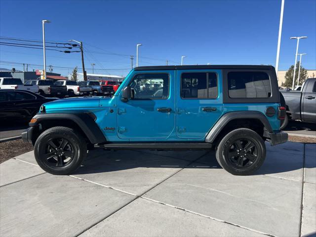 used 2020 Jeep Wrangler Unlimited car, priced at $34,802