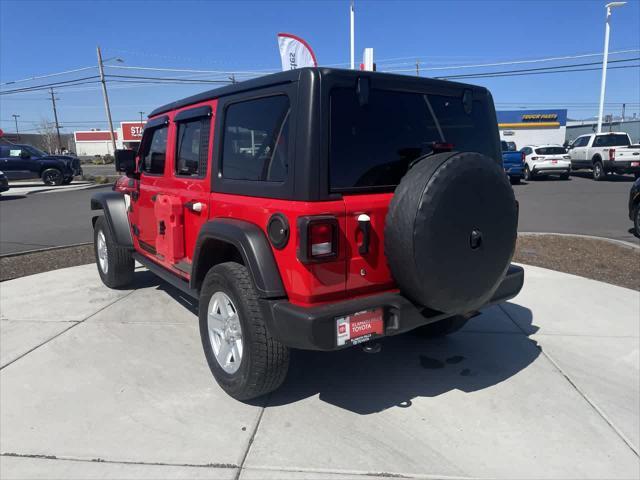 used 2021 Jeep Wrangler Unlimited car, priced at $32,226